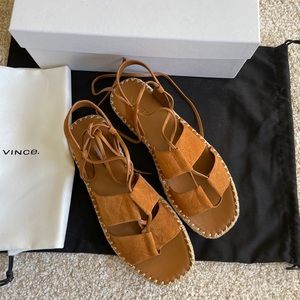 Vince Suede Sandal US8 NWT